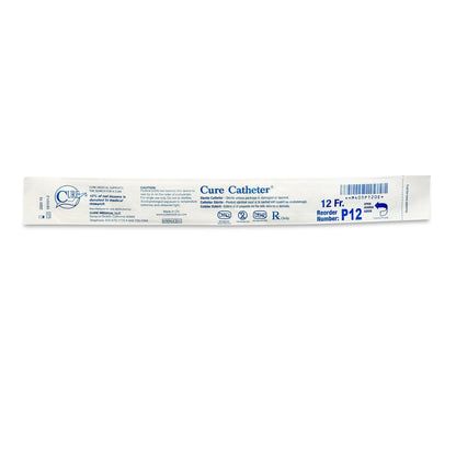 Cure Catheter™ Urethral Catheter, 12 Fr., Unisex, Straight