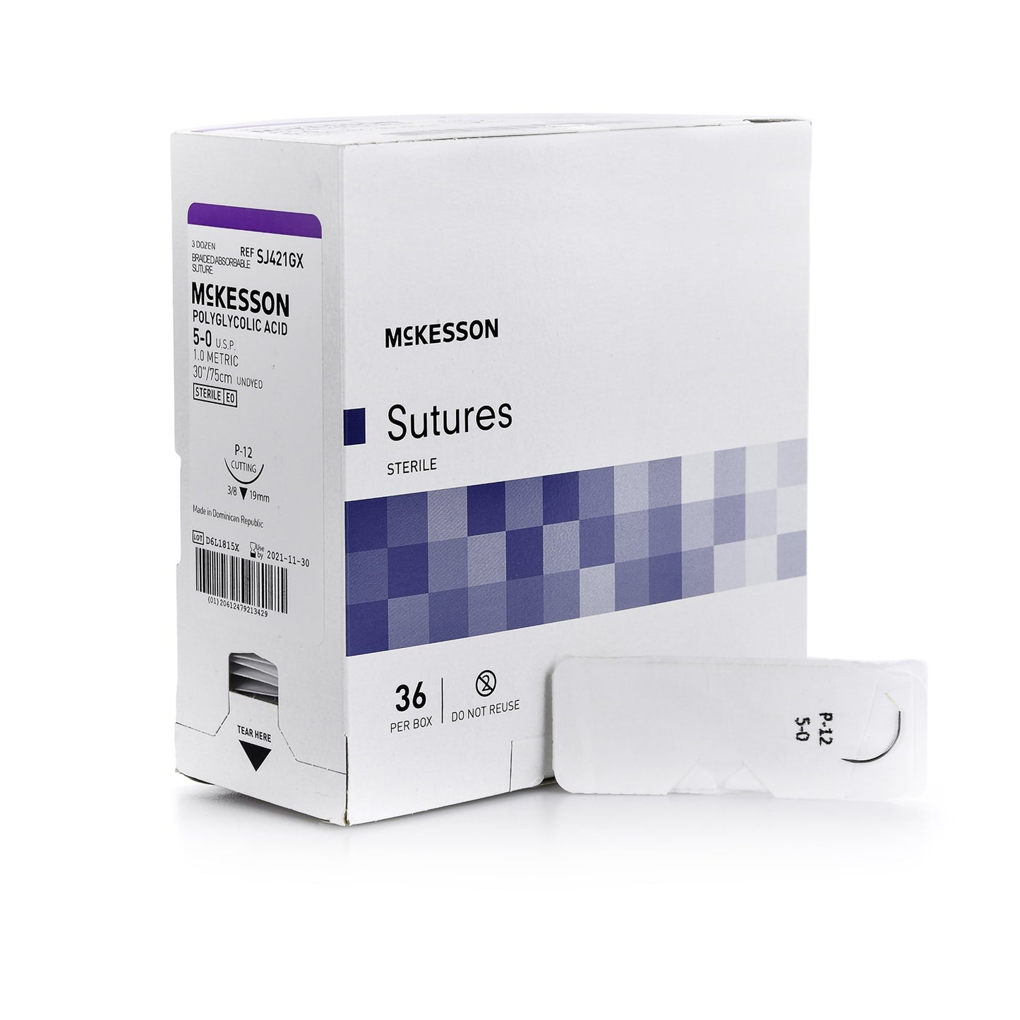 McKesson Suture with P-12 Needle