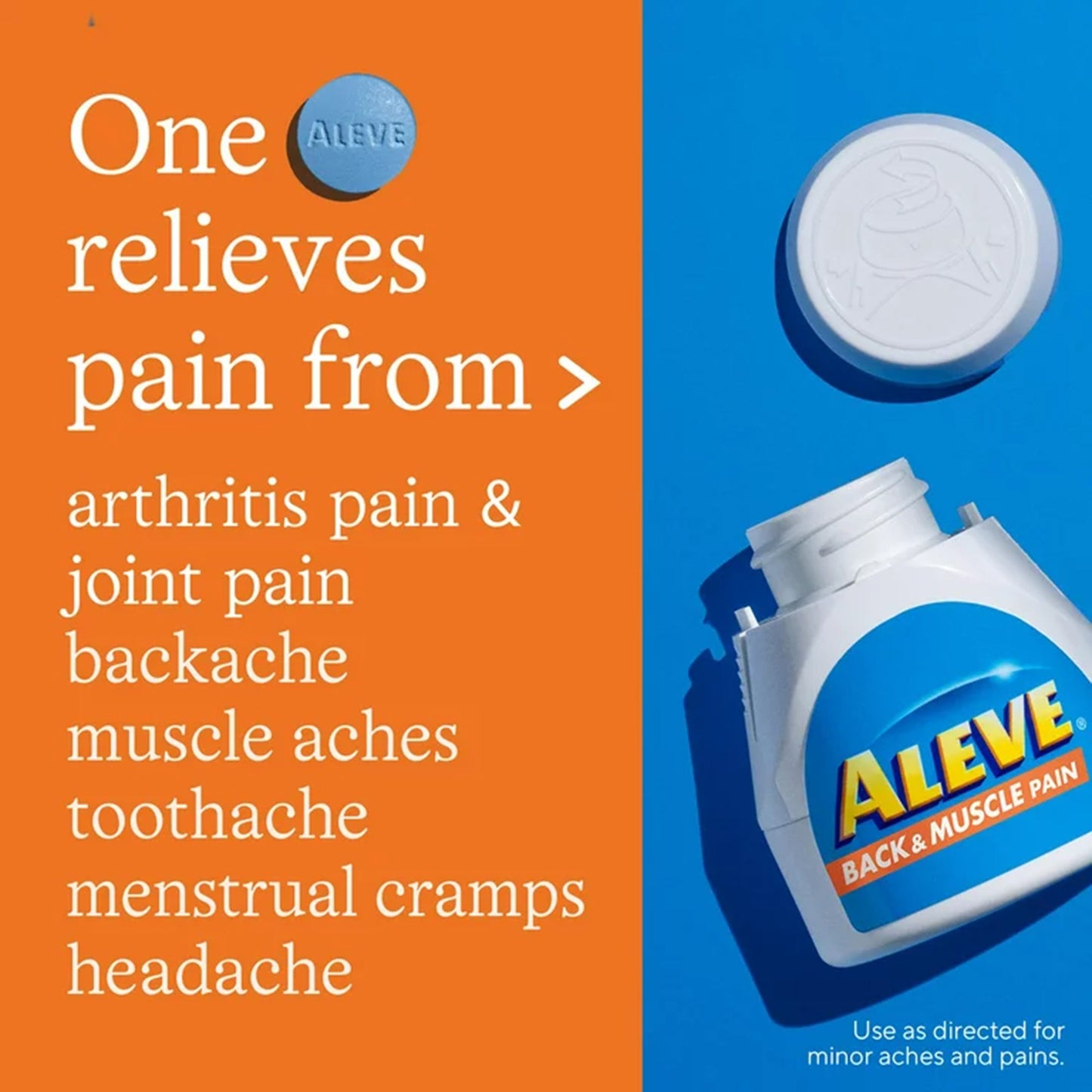 Aleve Back & Muscle Pain Tablets