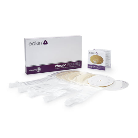 ConvaTec 839261 Eakin Fistula and Wound Drainage Pouch, 3 x 4-3/10 Inch