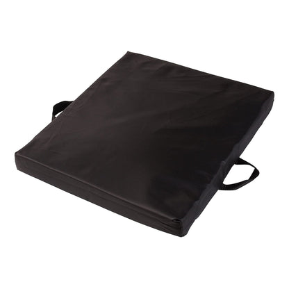 Mabis® Wheelchair Seat Cushion, Black, 16 D x 20 W x 2 H in.