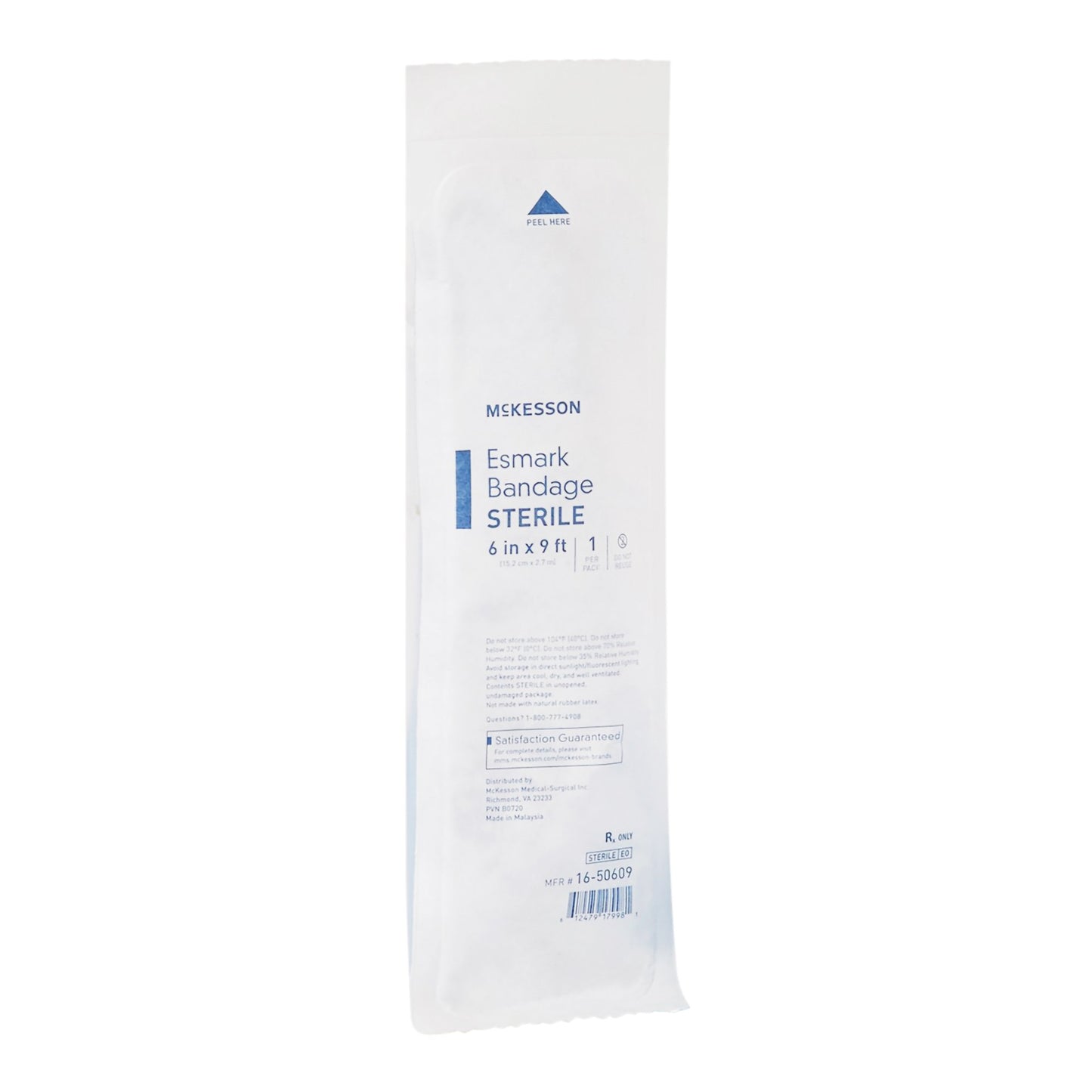 McKesson No Closure Esmark Compression Bandage, 6 Inch x 3 Yard