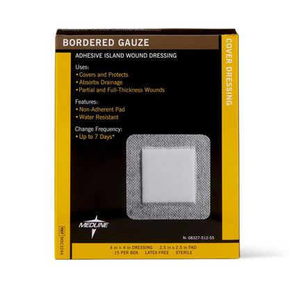 Medline Island Dressing, 4 x 4 Inch