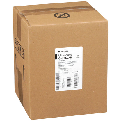 McKesson Ultrasound Gel, Clear, 5 Liter Cubitainer