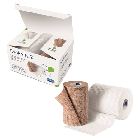 Hartmann 931687 TwoPress 2 Self-adherent Closure Two-Layer Compression Bandage System