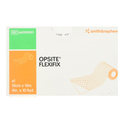 OpSite Flexifix Waterproof Dressing Retention Tape with Liner, 4 Inch x 11 Yard, Transparent