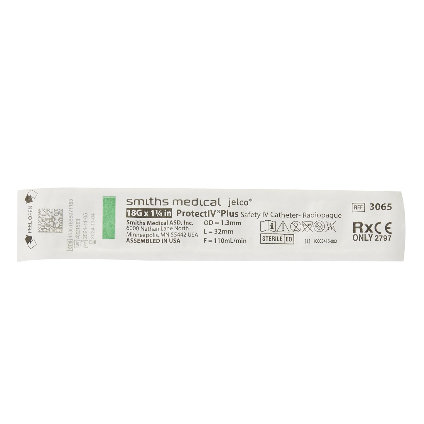 Protectiv® Plus Peripheral IV Catheter