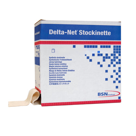 BSN 368918 Delta-Net Stockinette, Tubular Cast Padding, White, 3 Inch x 25 Yard