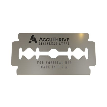 AccuThrive® Double Edge Prep Blades with Microcoat, 250 ct.