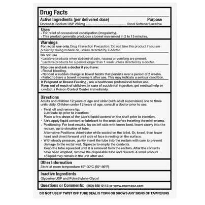 Enemeez® Docusate Sodium Enema