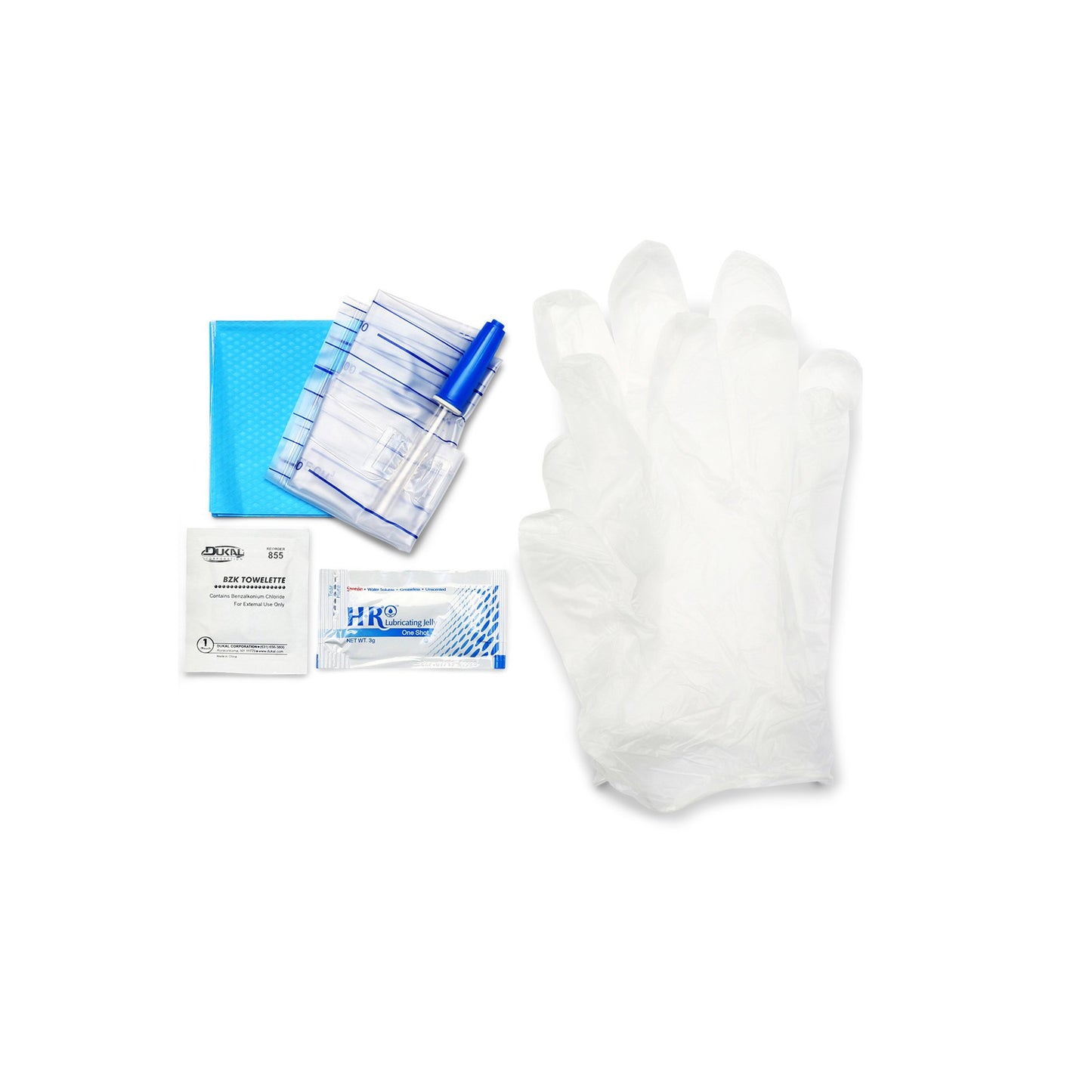 Cure® Catheter Insertion Tray With Collection Bag