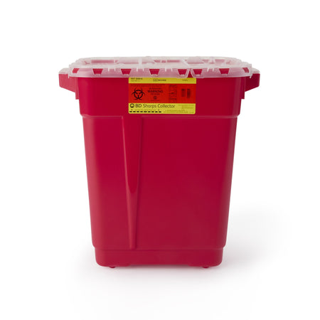 BD 305615 Multi-purpose Sharps Container, 9 Gallon, 18-1/2 x 17-3/4 x 11-3/4 Inch