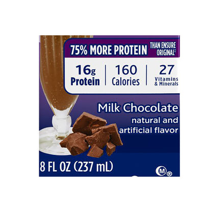 Ensure® High Protein Therapeutic Nutrition Shake, Chocolate, 8-ounce bottle