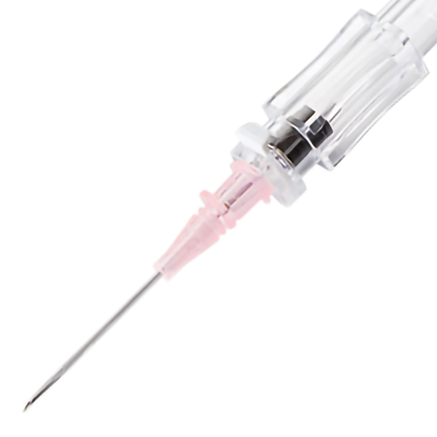 Peripheral IV Catheter McKesson 20 Gauge 1 Inch Polyurethane Straight Hub Non Blood Control Push Button Safety