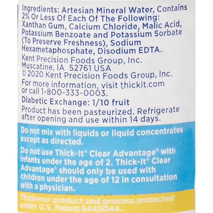 Thick-It® AquaCareH2O Thickened Beverage, 8-ounce Bottle