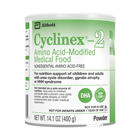 Abbott Nutrition 67034 Cyclinex-2 Medical Food for Urea Cycle Disorder, Gyrate Atrophy & HHH Syndrome