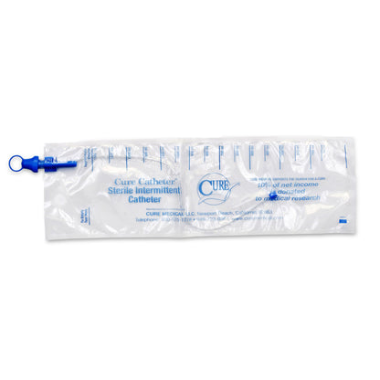 Intermittent Closed System Catheter Cure Catheter® Closed System Unisex / Straight Tip 8 Fr. Without Balloon