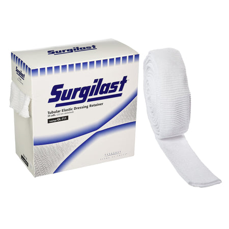 Gentell GL711 Surgilast Elastic Net Retainer Dressing, Size 10, 25 Yard