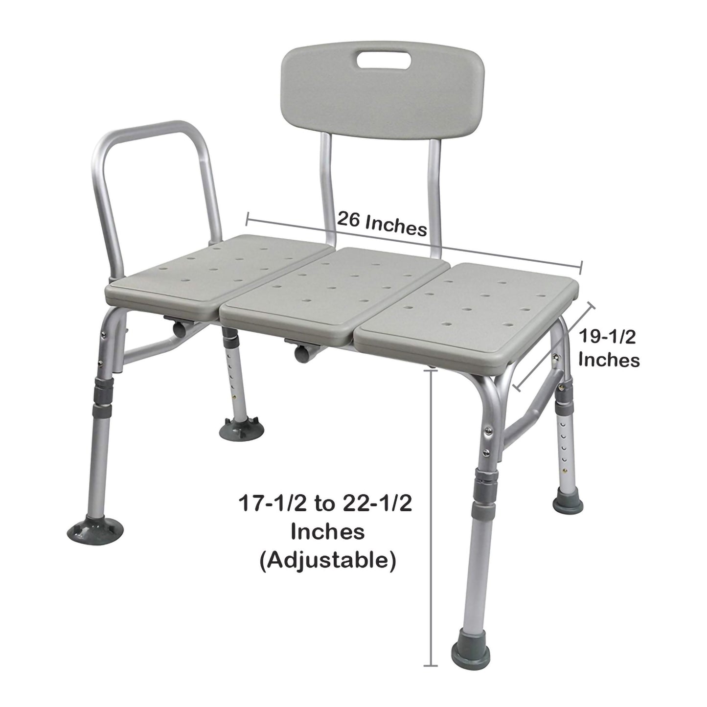 McKesson Knocked Down Bath Transfer Bench