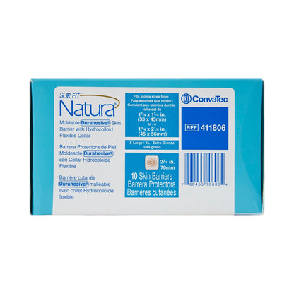 Sur-Fit Natura® Durahesive® Ostomy Barrier With 1¾-2 1/8 Inch Stoma Opening
