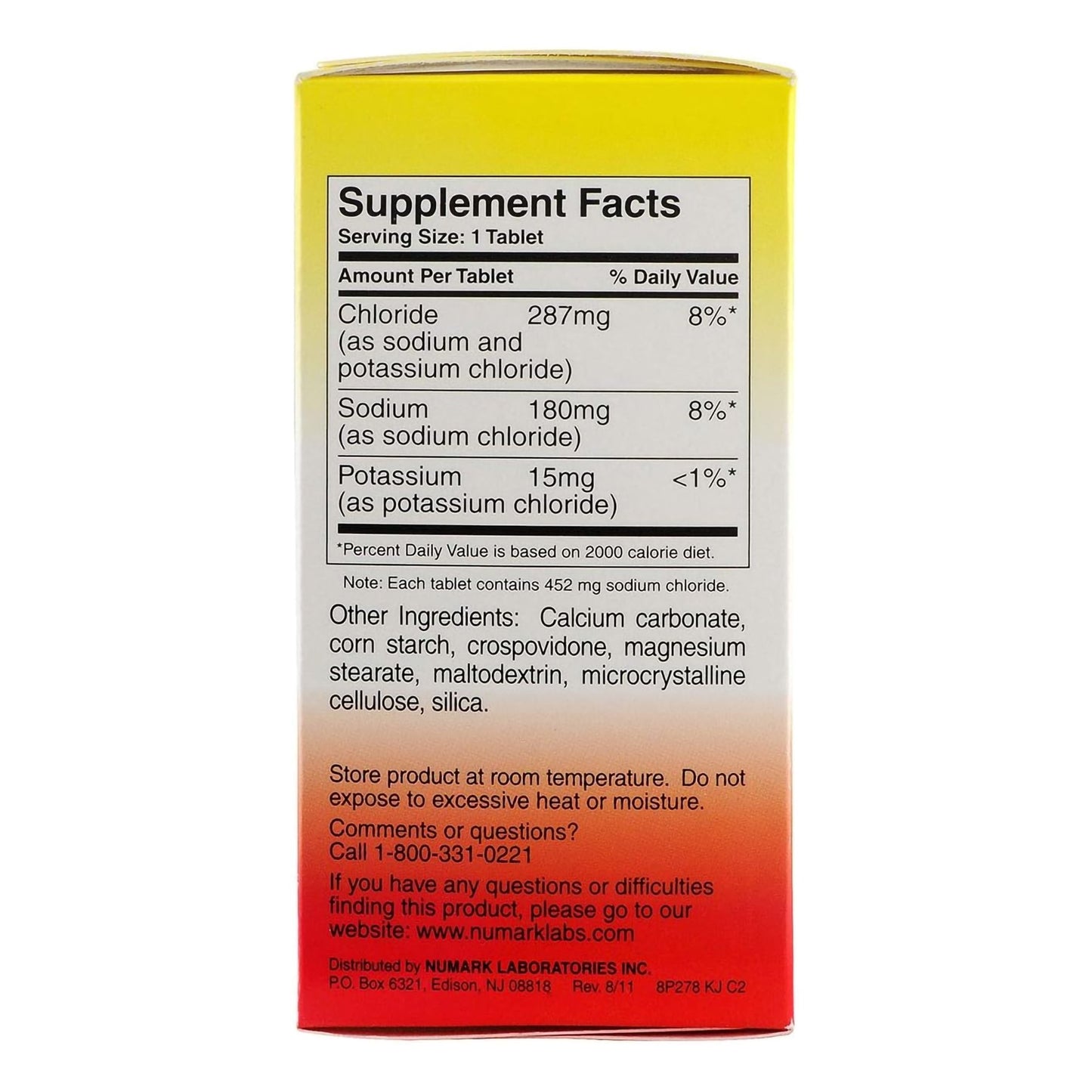 Thermotabs® Buffered Salt Supplement Tablets