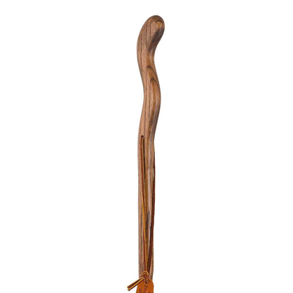 Brazos™ Twisted Oak Ergonomic Fitness Handcrafted Walking Stick, 48-Inch, Brown