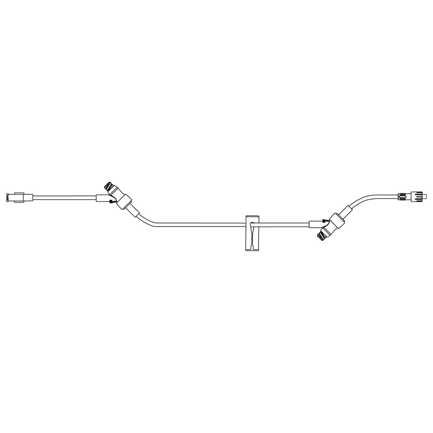 IV Extension Set Safeday™ Needle-Free Port 35 Inch Tubing
