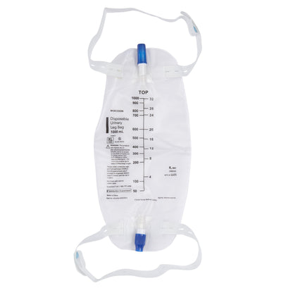 McKesson Disposable Urinary Leg Bag, 1000 mL