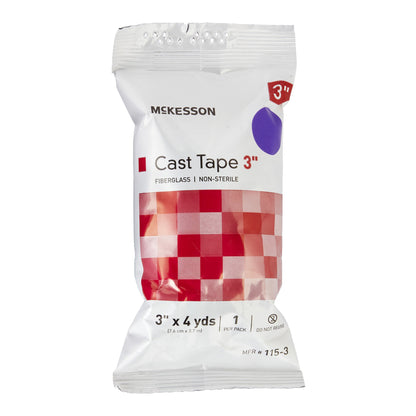 McKesson Purple Cast Tape, 3 Inch x 4 Yard