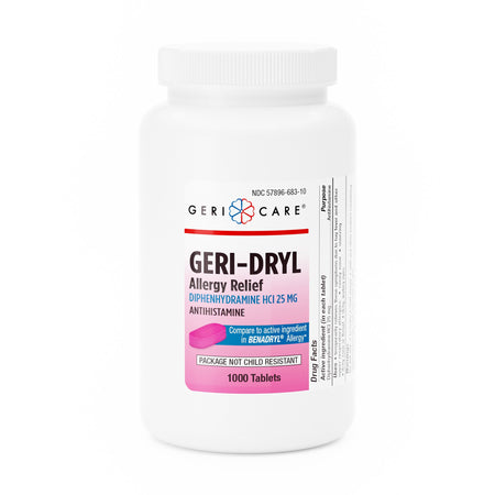 Geri-Care 681-10-GCP Diphenhydramine Allergy Relief