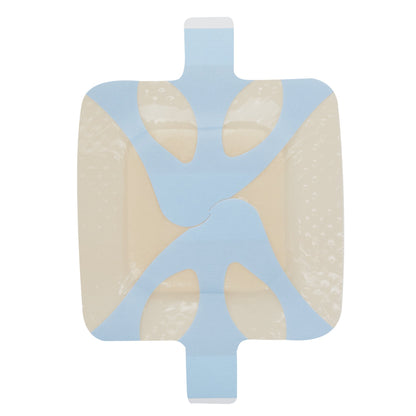 3M™ Tegaderm™ Silicone Adhesive with Border Silicone Foam Dressing, 4 x 4 Inch