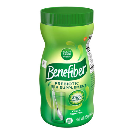 Novartis 1012778 Benefiber Prebiotic Fiber Supplement, 5.4-ounce bottle