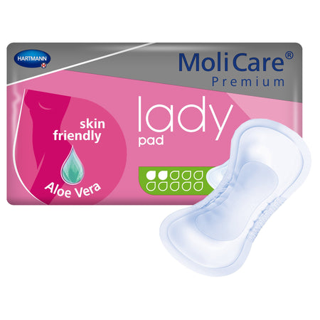 Hartmann 168634 MoliCare Premium Lady 2 Drop Absorbency Bladder Control Pads