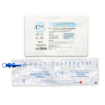 Cure Catheter™ Intermittent Catheter Tray, 16 Fr.