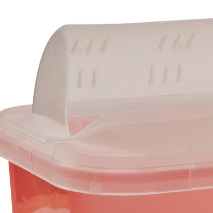SharpSafety™ Multi-purpose Sharps Container, 2 Gallon, 10 x 10½ x 7¼ Inch