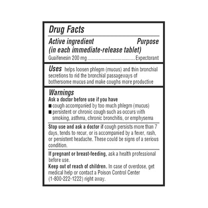 Major® Guaifenesin Cold and Cough Relief