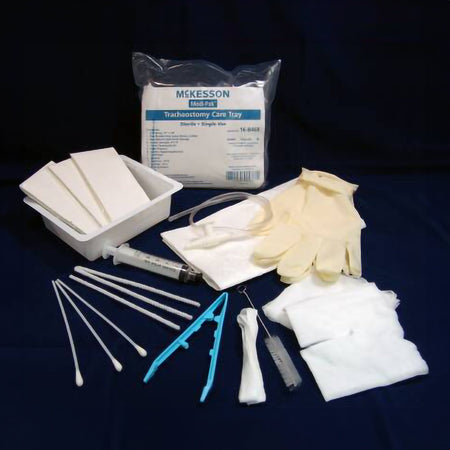 McKesson 16-8468 Tracheostomy Care Tray