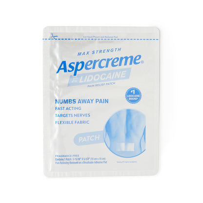 Aspercreme® Max Strength with Lidocaine 4% Pain Relief Patches