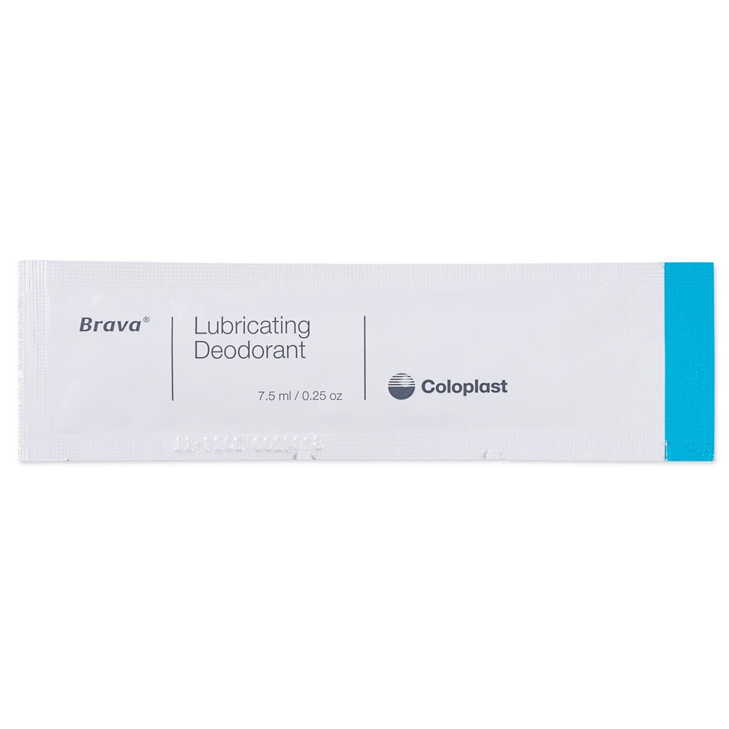Brava™ Lubricating Deodorant, Neutral, Convenient Travel Size Packet