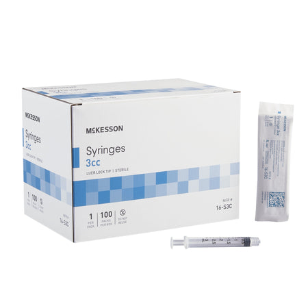 McKesson General Purpose Syringe, 3 mL by McKesson Brand product image