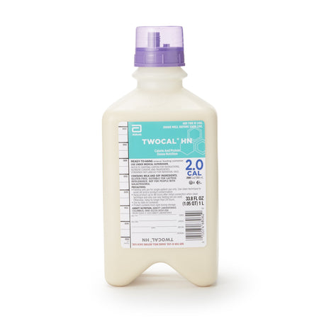 Abbott Nutrition 68048 TwoCal HN Tube Feeding Formula, 1 Liter Ready to Hang Bottle