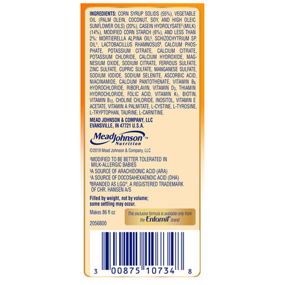 Enfamil® Nutramigen™ with Enflora LGG® Toddler Formula, 12.6-ounce can