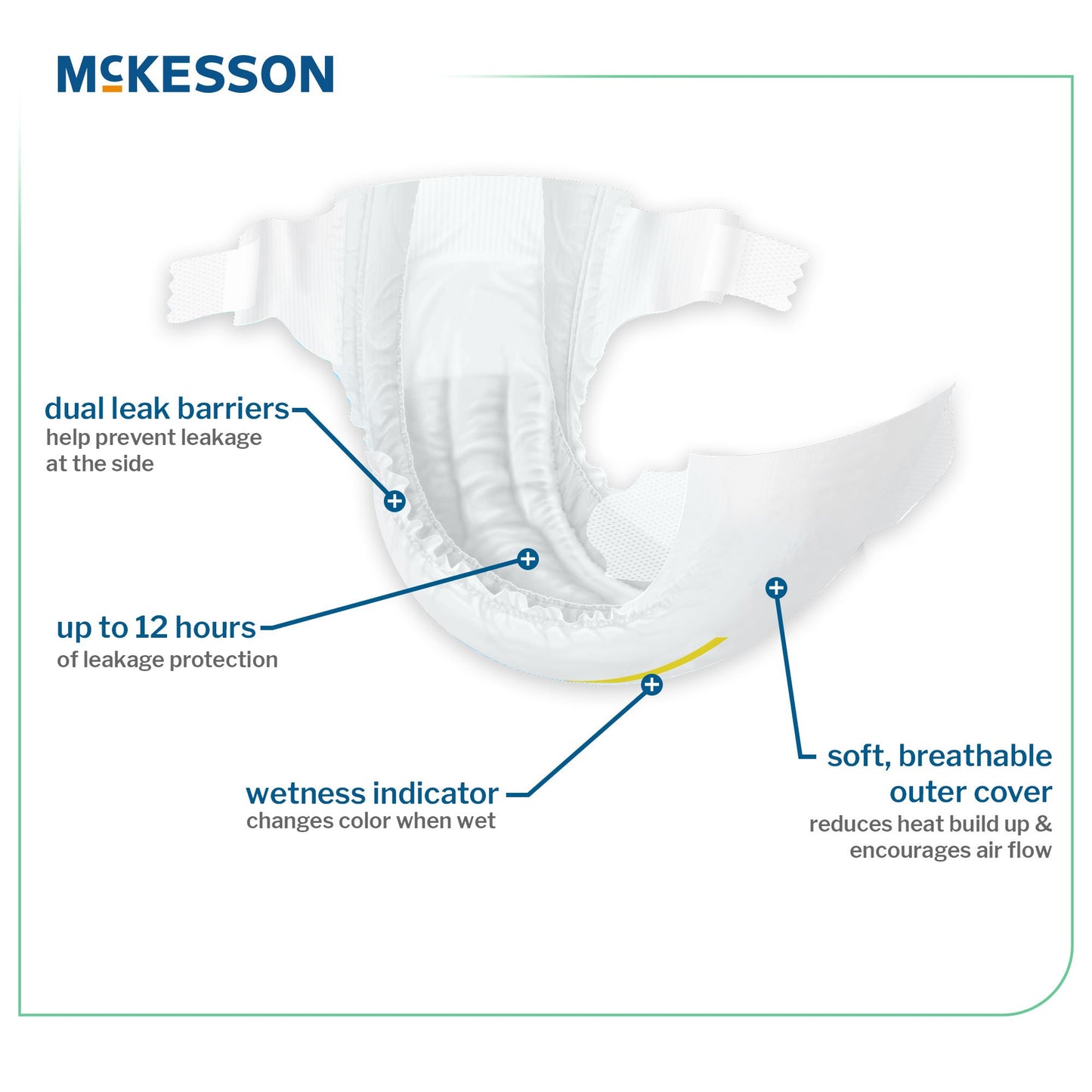 McKesson Baby Diapers, Size 1