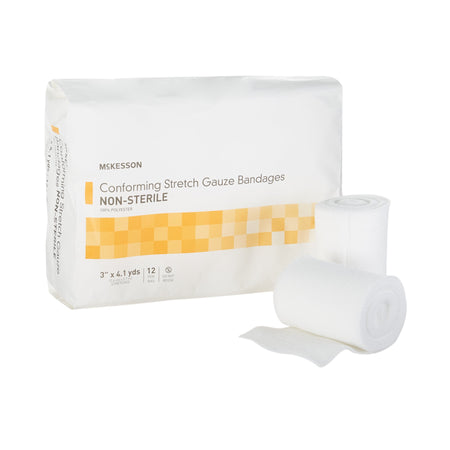 McKesson 16-012 Conforming Bandage, 3 Inch x 4-1/10 Yard