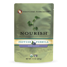 Pediatric Oral Supplement Nourish® Peptide Berry Flavor 12 oz. Pouch Liquid Protein