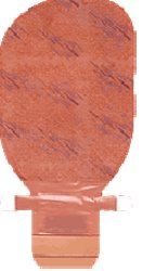 Coloplast 13965 Assura Original 2-Piece Opaque Colostomy Pouch, Red Match