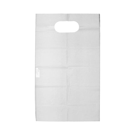 Tidi Products 920962 Slipover Adult Bib, 18 x 30 in., White
