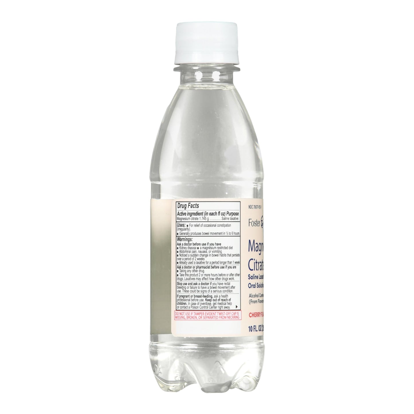 Foster & Thrive™ Magnesium Citrate Saline Laxative Oral Solution Cherry, 10 oz.
