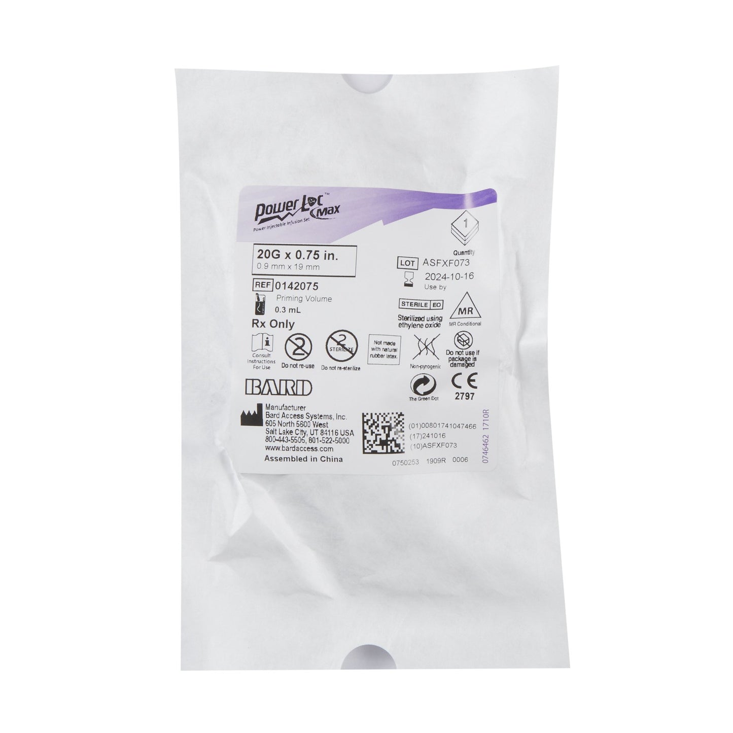 PowerLoc® Max Huber Infusion Kits