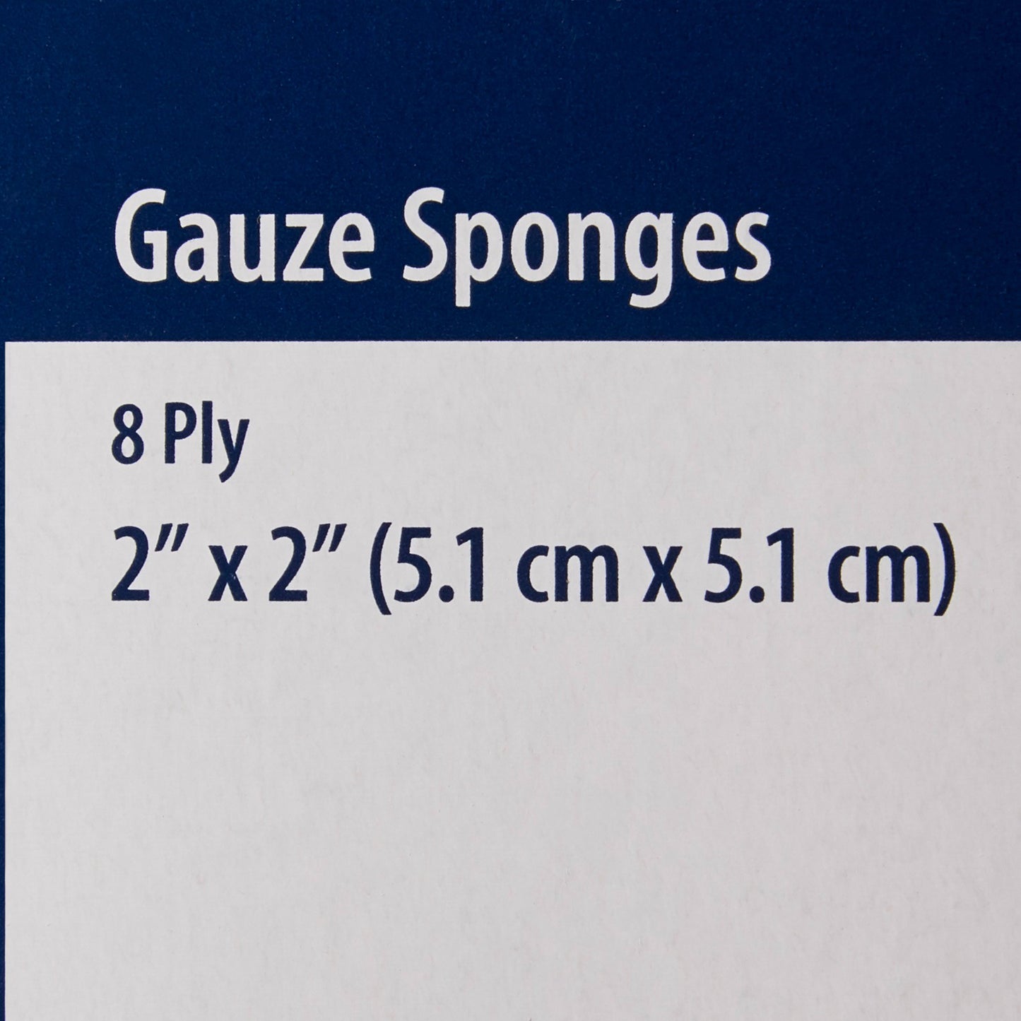 Dermacea™ Sterile Gauze Sponge, 2 x 2 Inch, 8-Ply